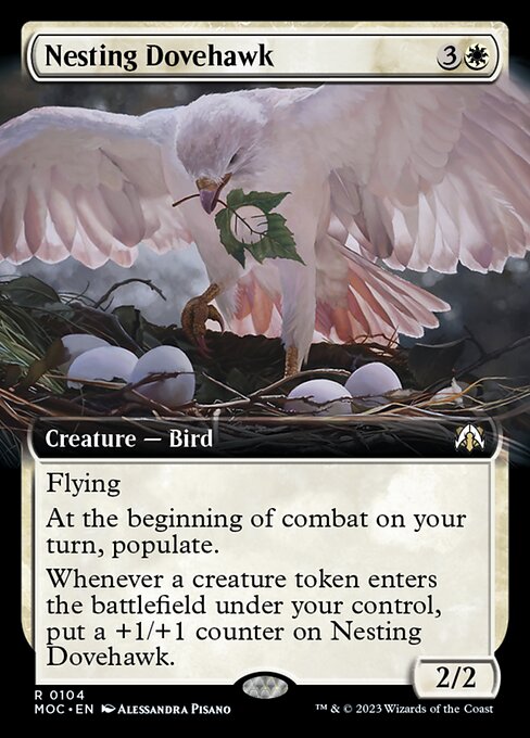 Nesting Dovehawk [Extended Artwork Foil]