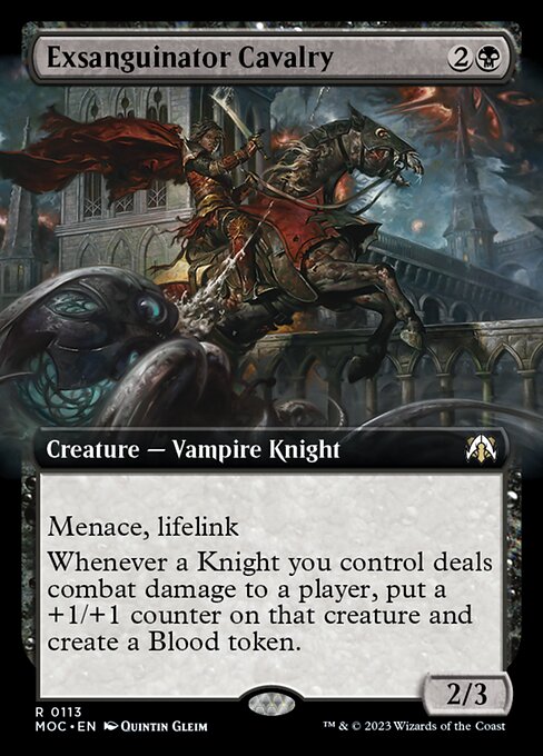 Exsanguinator Cavalry [Extended Artwork]