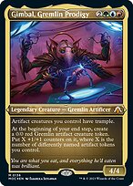 Gimbal, Gremlin Prodigy [Etched Foil]