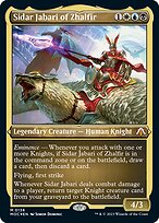 Sidar Jabari of Zhalfir [Etched Foil]