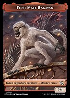 First Mate Ragavan Token TMOM