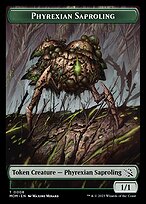 Phyrexian Saproling Token TMOM