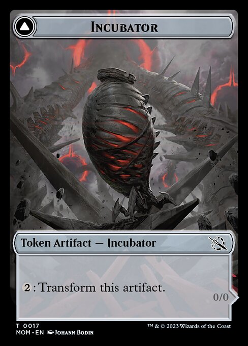 Incubator // Phyrexian Token TMOM [Foil]