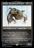 Seizan, Perverter of Truth [Etched Foil]