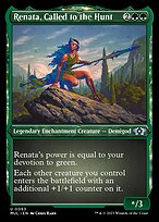 Renata, Called to the Hunt [Etched Foil]