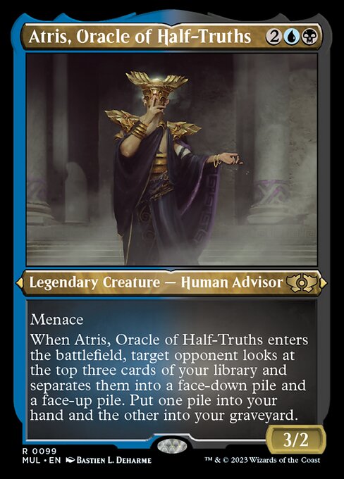 Atris, Oracle of Half-Truths [Etched Foil]