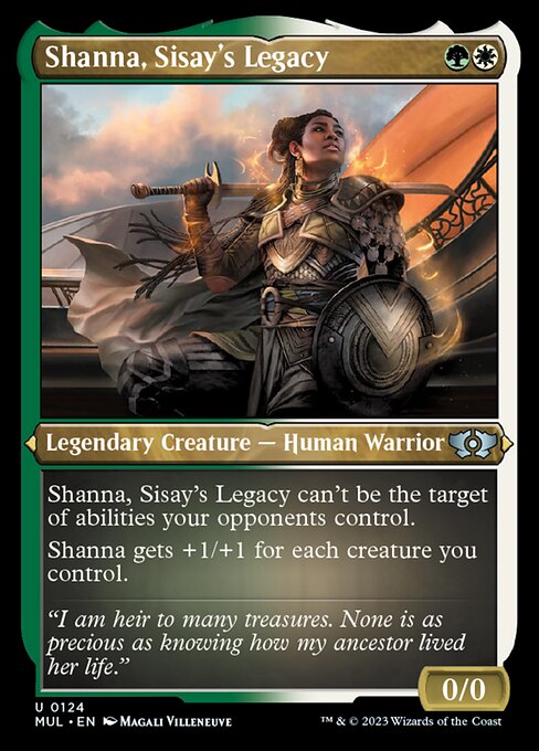 Shanna, Sisay's Legacy [Etched Foil]