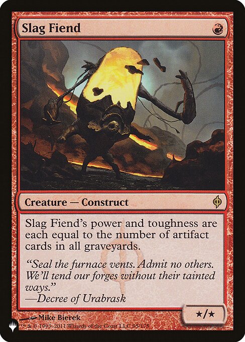 Slag Fiend [Phyrexian]