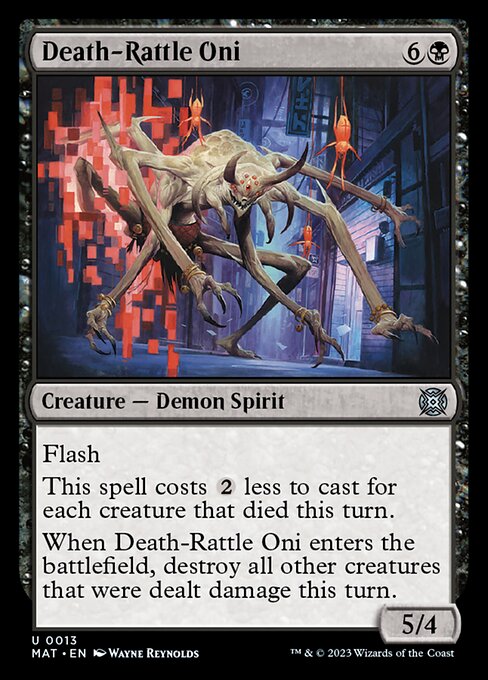 Death-Rattle Oni [Foil]