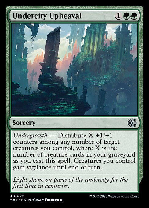 Undercity Upheaval [Foil]