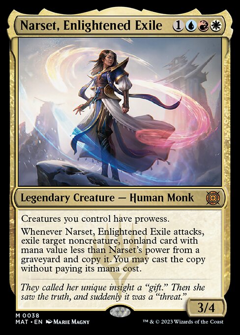 Narset, Enlightened Exile [Foil]