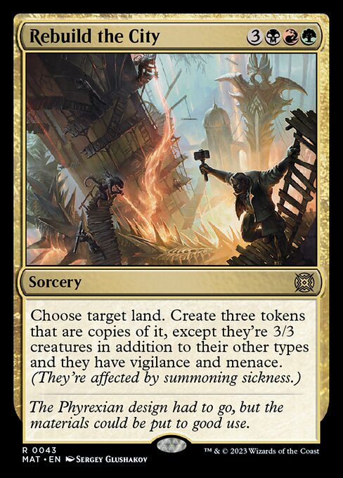 Rebuild the City [Foil]