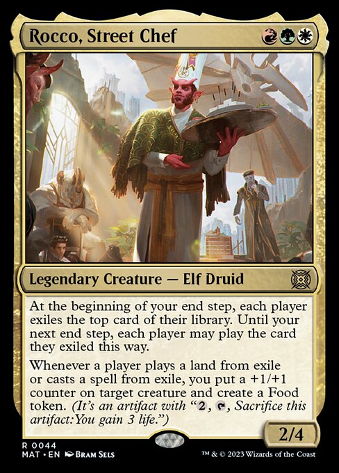 Rocco, Street Chef [Foil]