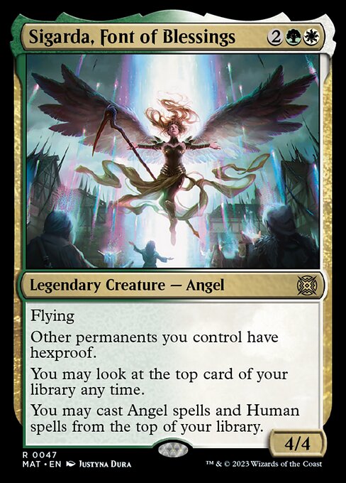 Sigarda, Font of Blessings [Foil]