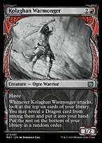 Kolaghan Warmonger [Showcase]