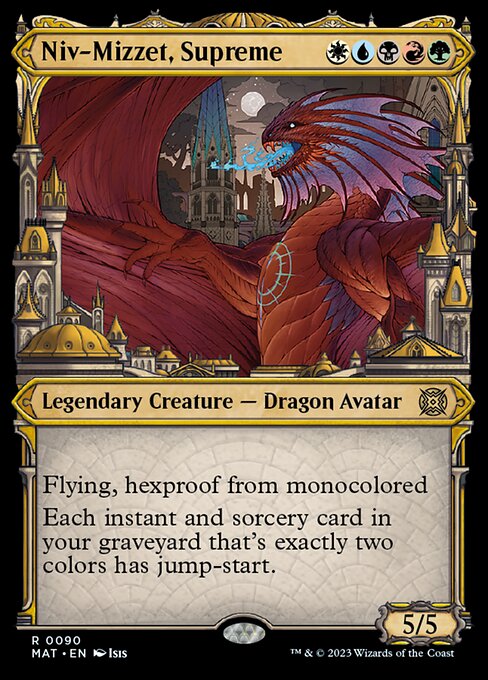 Niv-Mizzet, Supreme [Showcase Foil]