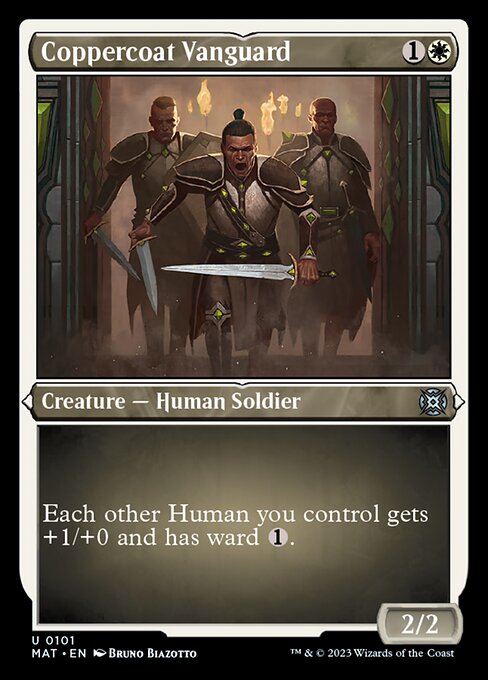 Coppercoat Vanguard [Etched Foil]