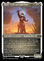 Tazri, Stalwart Survivor [Etched Foil]