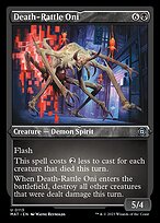 Death-Rattle Oni [Etched Foil]