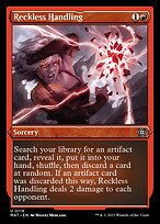 Reckless Handling [Etched Foil]