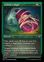 Animist's Might [Etched Foil]