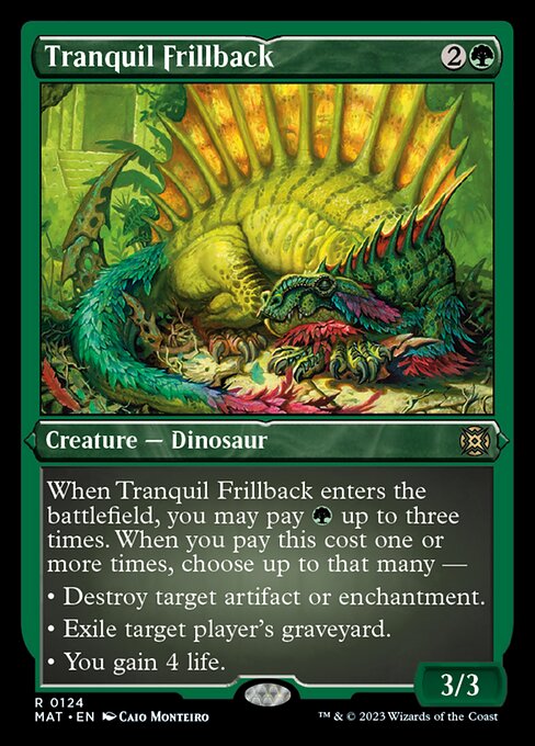 Tranquil Frillback [Etched Foil]