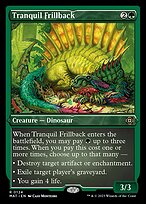 Tranquil Frillback [Etched Foil]