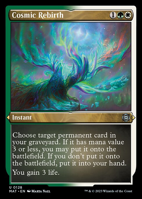 Cosmic Rebirth [Etched Foil]