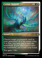 Cosmic Rebirth [Etched Foil]