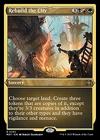 Rebuild the City [Etched Foil]