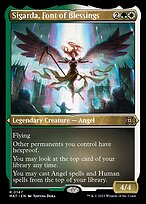 Sigarda, Font of Blessings [Etched Foil]