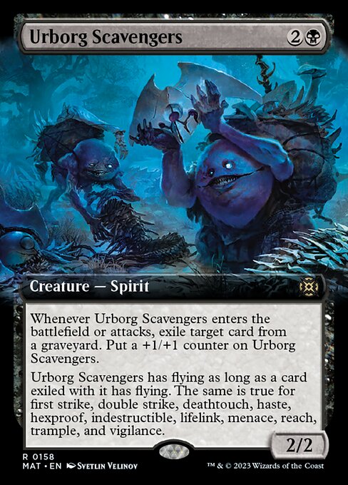 Urborg Scavengers [Extended Artwork Foil]