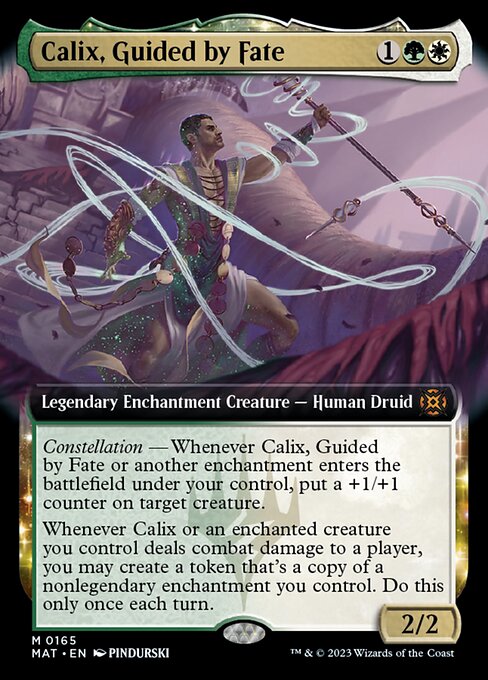Calix, Guided by Fate [Extended Artwork Foil]