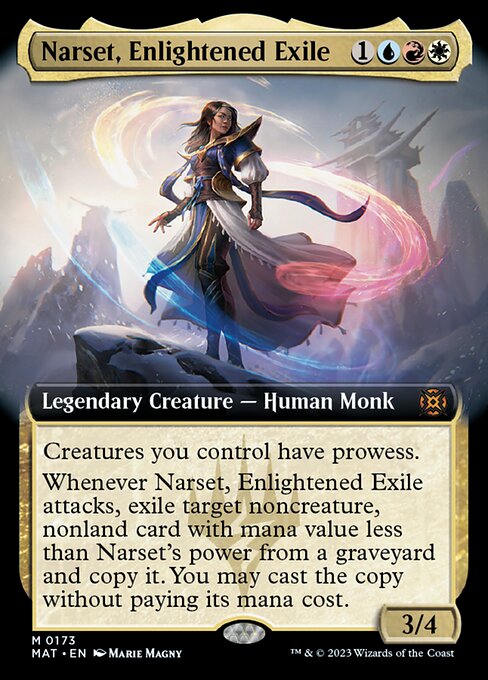 Narset, Enlightened Exile [Extended Artwork]