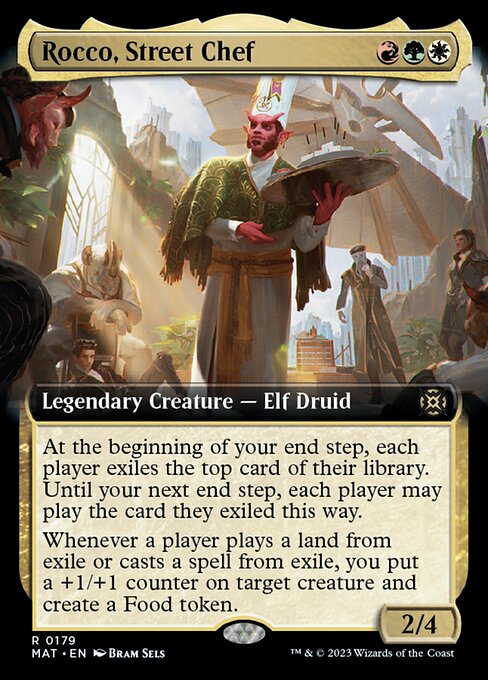 Rocco, Street Chef [Extended Artwork Foil]