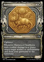 Harnessed Snubhorn [Showcase Foil]
