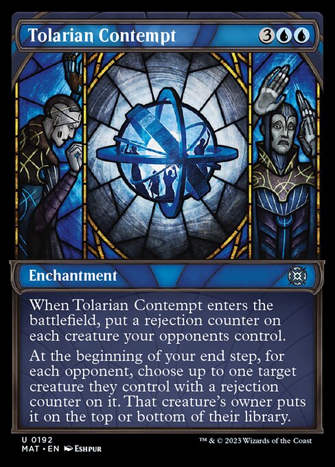 Tolarian Contempt [Showcase Foil]
