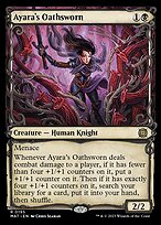 Ayara's Oathsworn [Showcase Foil]