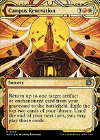 Campus Renovation [Showcase Foil]