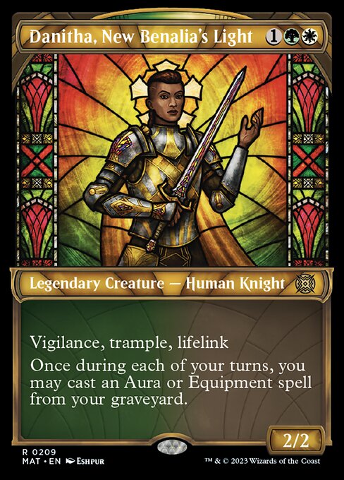 Danitha, New Benalia's Light [Showcase Foil]