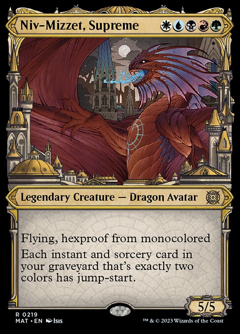 Niv-Mizzet, Supreme [Showcase Foil]