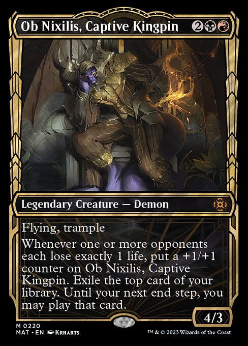 Ob Nixilis, Captive Kingpin [Showcase Foil]