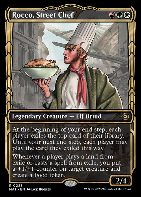 Rocco, Street Chef [Showcase Foil]