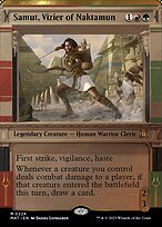 Samut, Vizier of Naktamun [Showcase Foil]