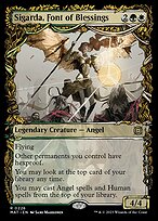 Sigarda, Font of Blessings [Showcase Foil]