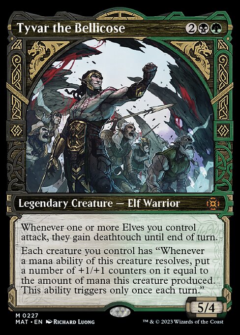Tyvar the Bellicose [Showcase Foil]