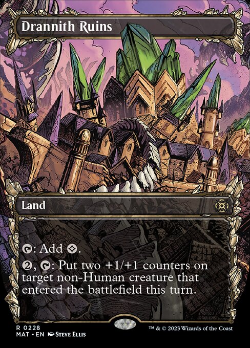 Drannith Ruins [Borderless Showcase Foil]