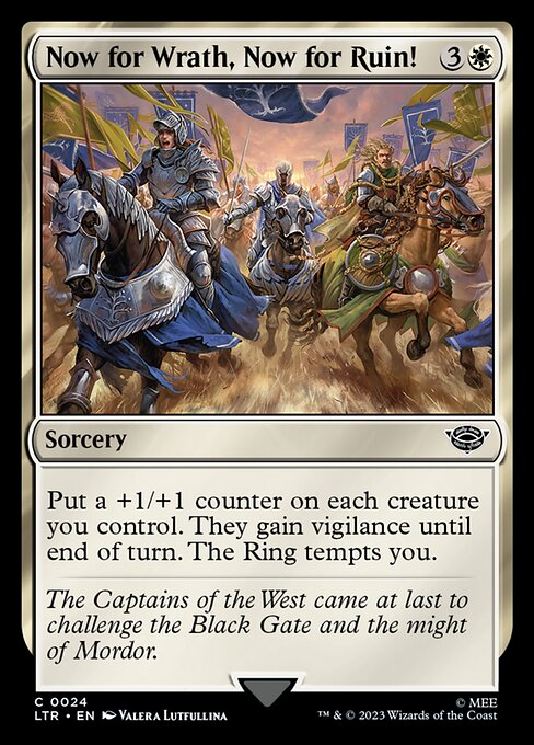 Now for Wrath, Now for Ruin! [Foil]