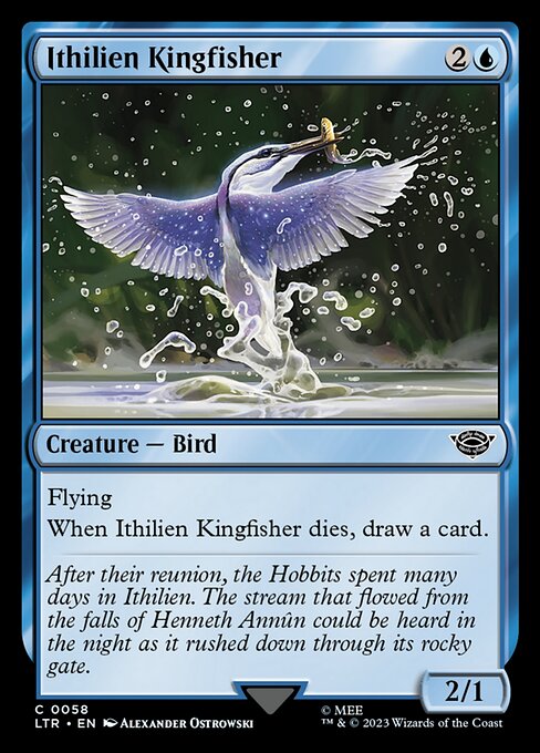 Ithilien Kingfisher [Foil]