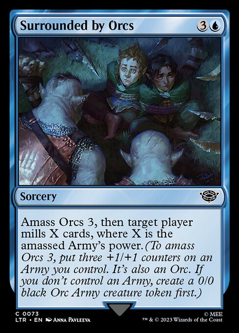 Surrounded by Orcs [Foil]